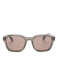 Emporio Armani Tinted Lens Sunglasses — grey-brown