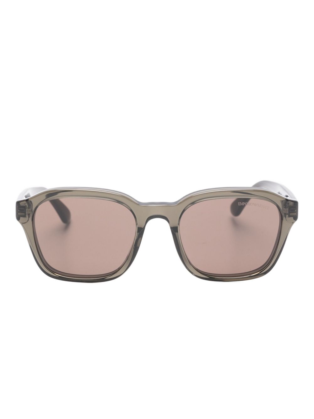 Emporio Armani Tinted Lens Sunglasses — grey-brown