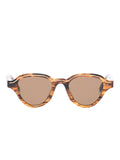 Emporio Armani Tortoiseshell Geometric Sunglasses — Tortoiseshell