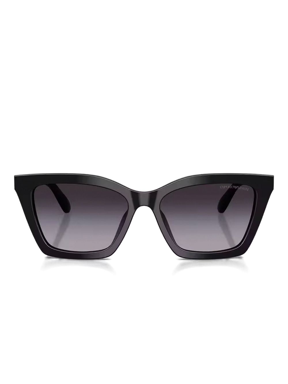 Emporio Armani Cat-Eye Gradient Sunglasses — Black