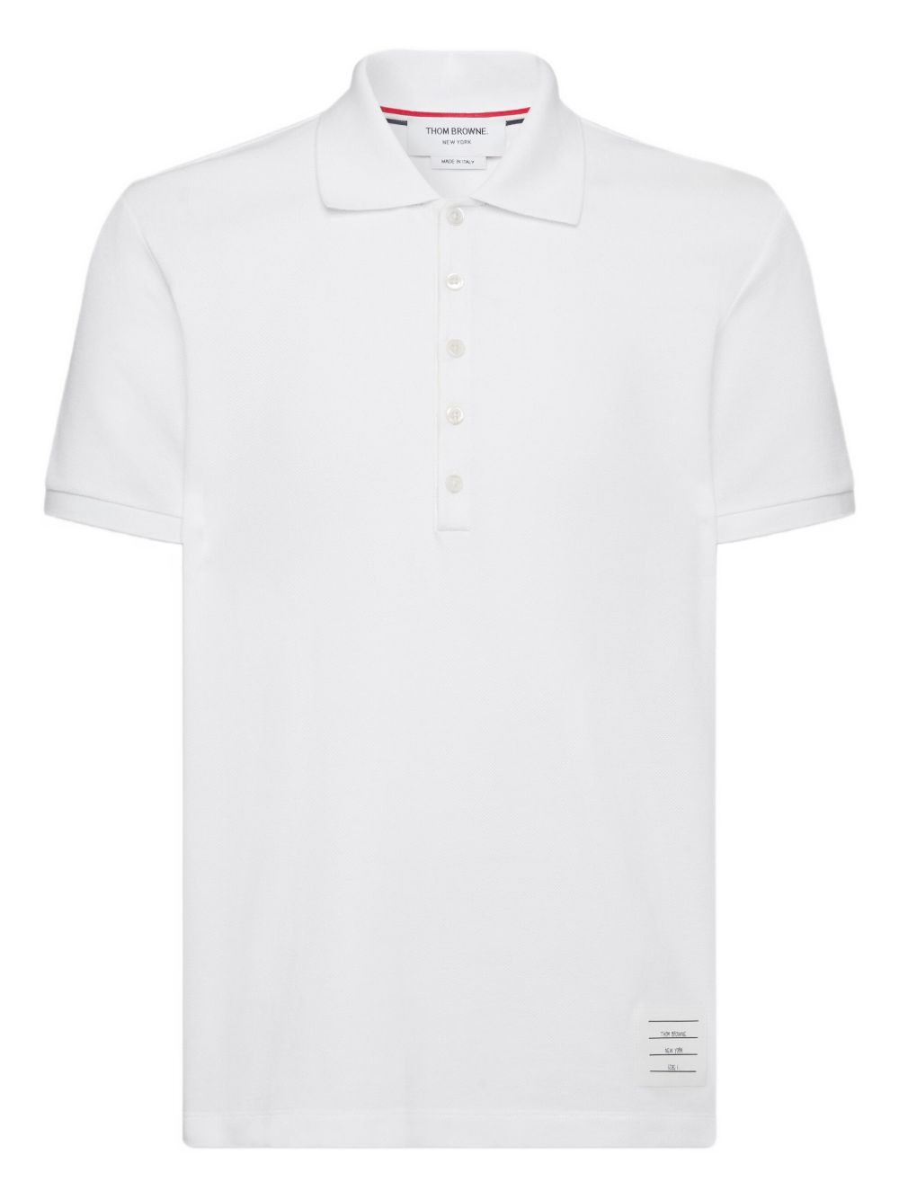 Thom Browne Cotton Polo — White