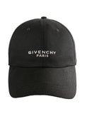 Givenchy Logo-Embroidered Cotton Baseball Cap — black
