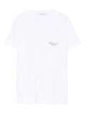 Givenchy Logo-Embroidered Cotton T-Shirt — White