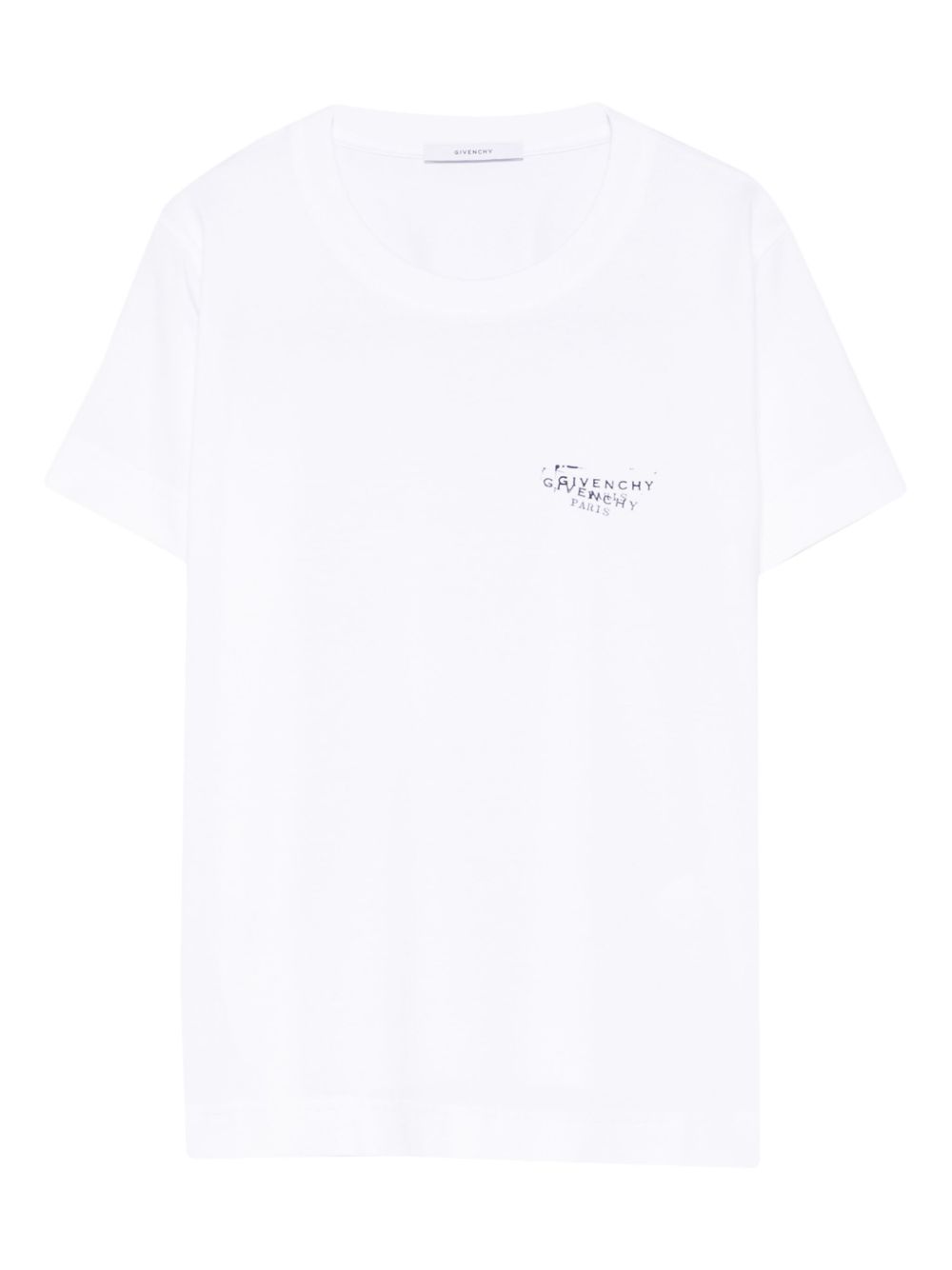 Givenchy Logo-Embroidered Cotton T-Shirt — White