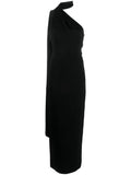 Solace London Demi Maxi Dress — Black