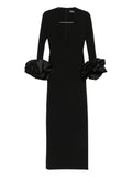 Solace London Valerie Dress — Black