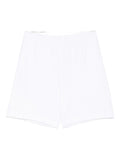 Givenchy Logo Cotton Shorts — White