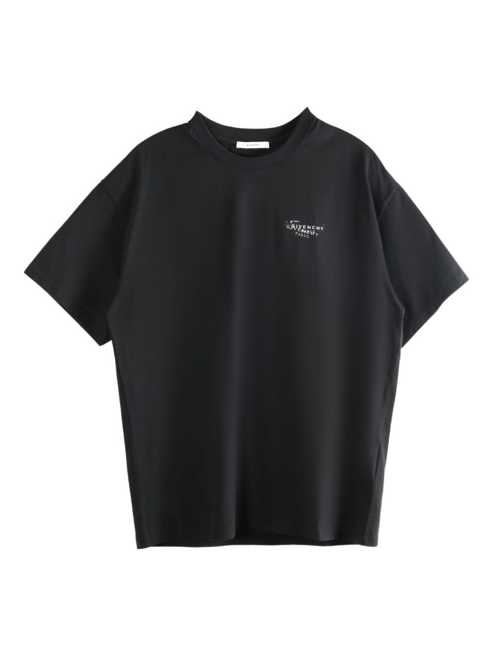 Givenchy Logo-Embroidered T-shirt — Black