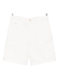 Givenchy Denim Cargo Cargo Shorts — White