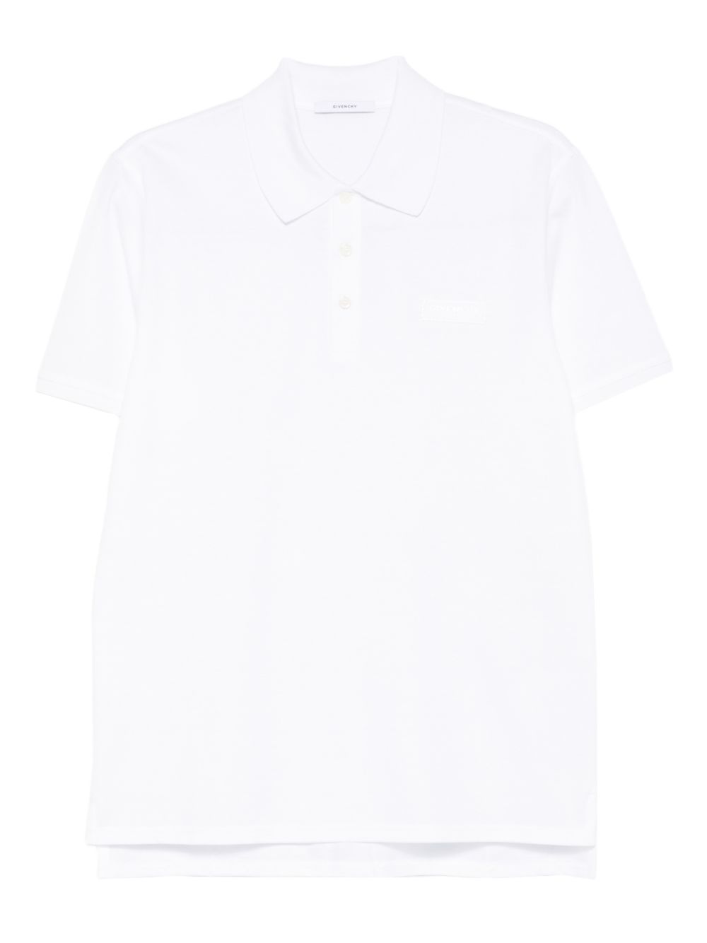 Givenchy Cotton Polo Shirt — White
