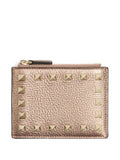 Valentino Garavani Rockstud Card Case — Rose Gold