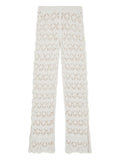 Alanui Lagoon Romance Trousers — White