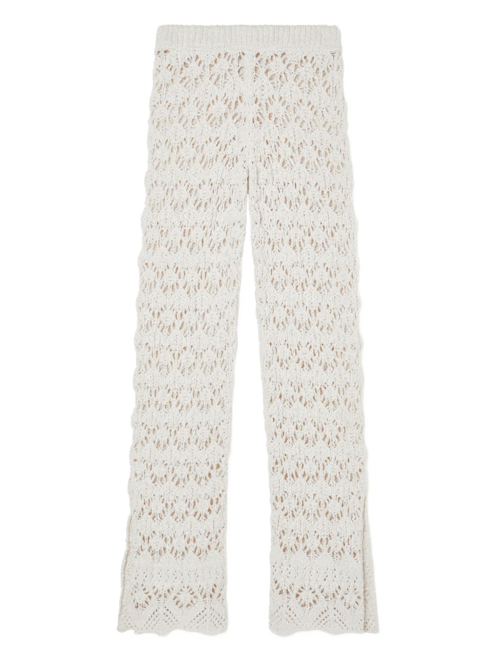 Alanui Lagoon Romance Trousers — White
