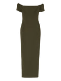 Solace London Nile Maxi Dress — Olive