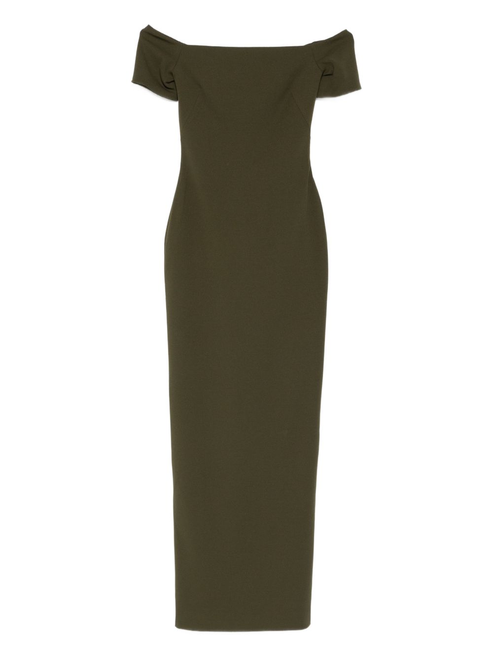 Solace London Nile Maxi Dress — Olive