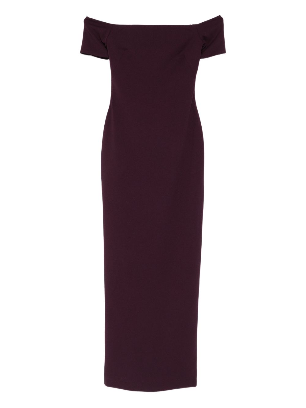 Solace London Nile Maxi Dress — Plum