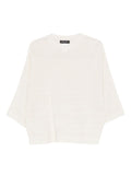 Fabiana Filippi Wool Blend Sweater — Cream