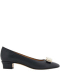 Ferragamo Vara Heel — Black