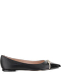 Valentino Garavani Bepointy Ballet Flat — Black