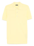 Tom Ford Cotton Blend Polo — Yellow