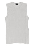 Tom Ford Sequined Tank Top — grey