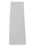 Tom Ford Sequined Long Skirt — Light grey