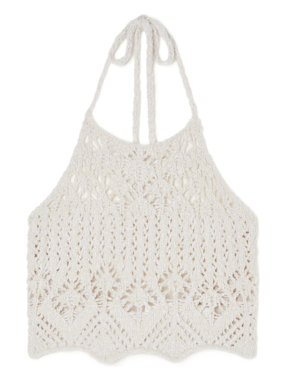 Alanui Lagoon Romance Tank Top — Ivory