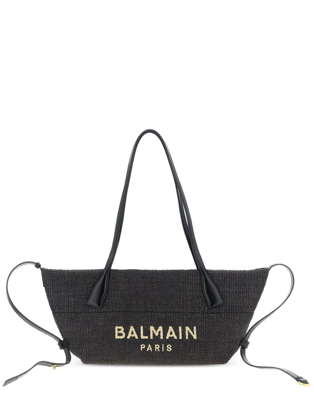 Balmain Track Tote Bag — Black
