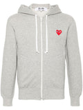 Comme Des Garcons Cotton Hoodie — grey