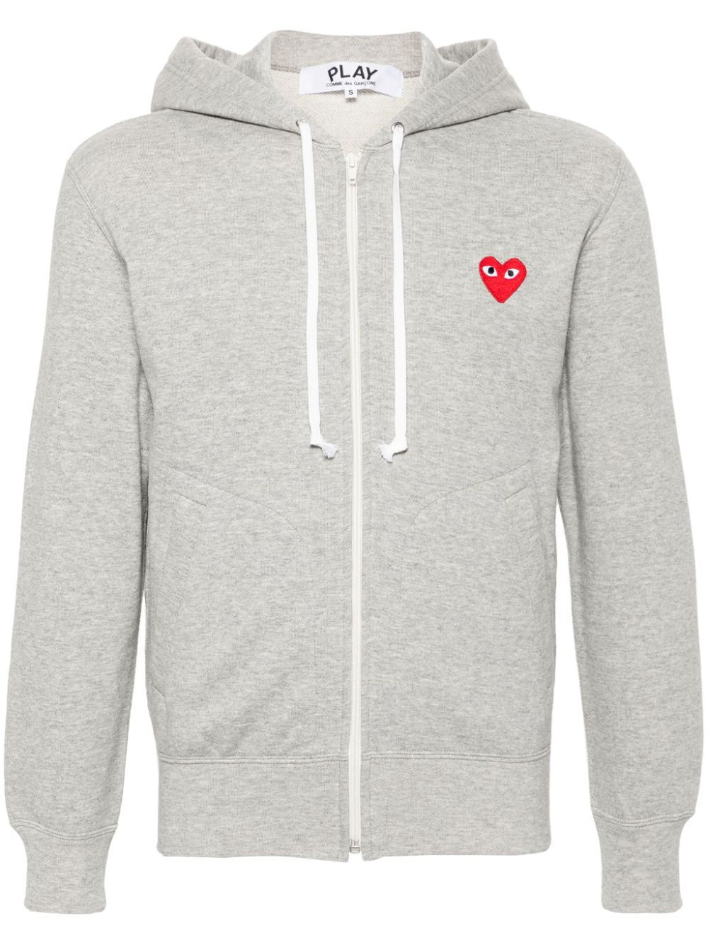 Comme Des Garcons Cotton Hoodie — grey