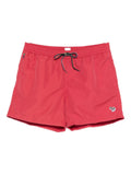 Paul Smith Zebra Logo Swim Shorts — Red