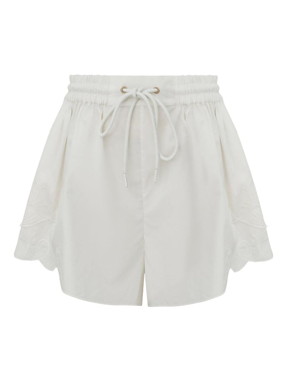 Zimmermann Daylight Shorts — White