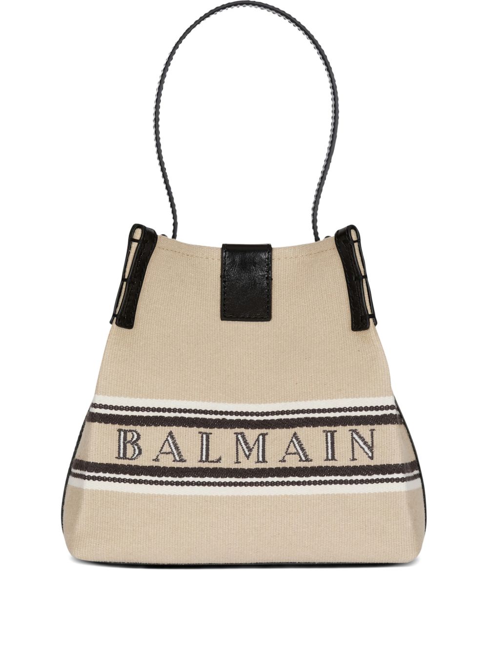 Balmain Release Bucket Bag — Beige