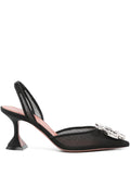 Amina Muaddi Begum Slingback Pump — Black
