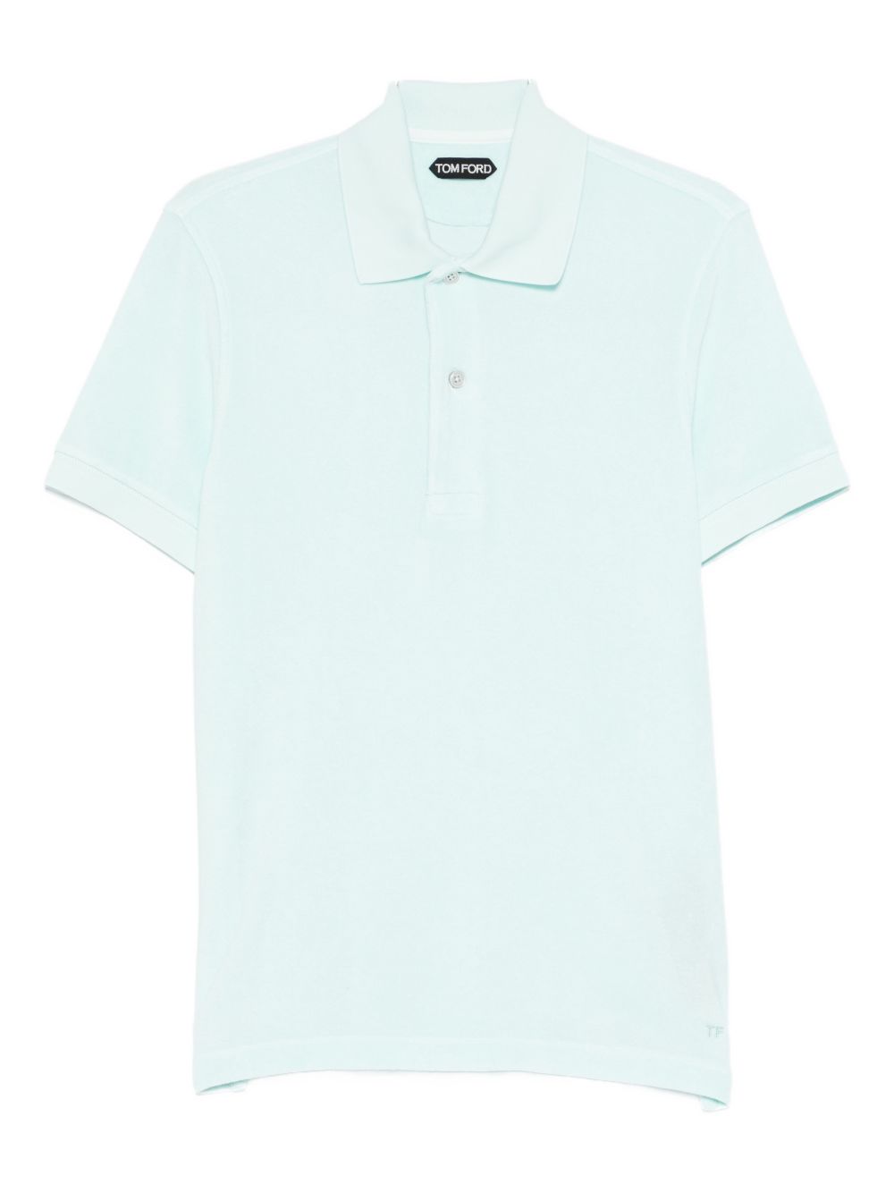 Tom Ford Cotton Polo — Light Blue