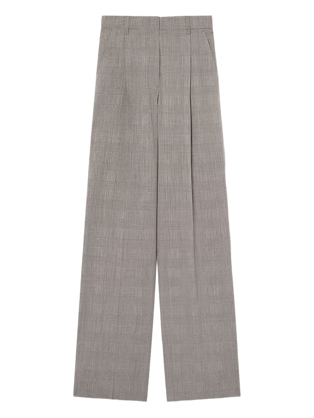 Golden Goose Pleated Wool Trousers — Grey