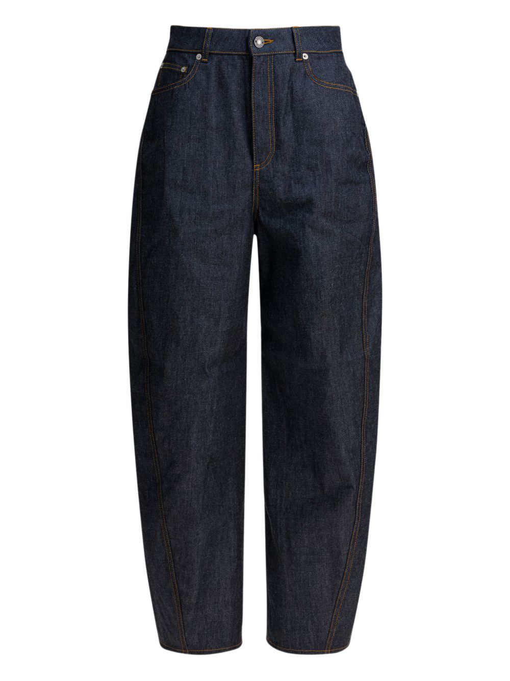 Givenchy High-Rise Denim Jeans — Navy