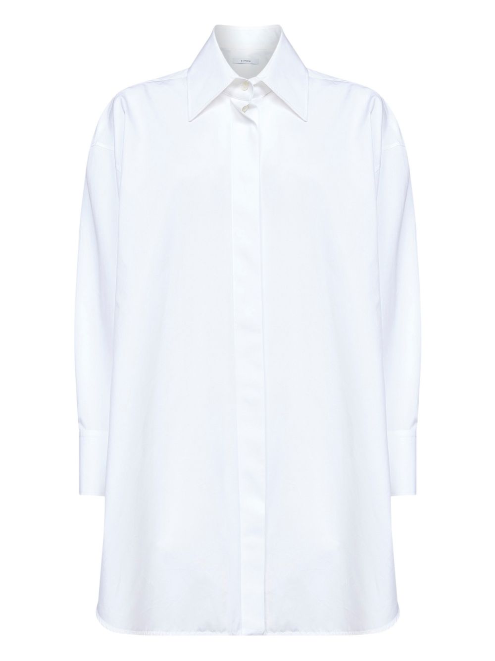Givenchy Cotton Button-Front Shirt — White