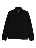 Emporio Armani Cotton Blend Sweatshirt — Black