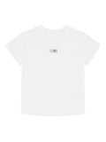 MM6 Maison Margiela Logo-Print Cotton T-Shirt — White