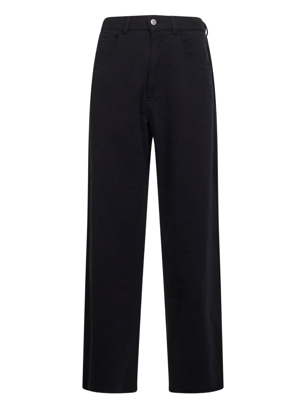 MM6 Maison Margiela Cotton Trousers — Black