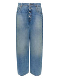 MM6 Maison Margiela Barrel Jeans — Blue
