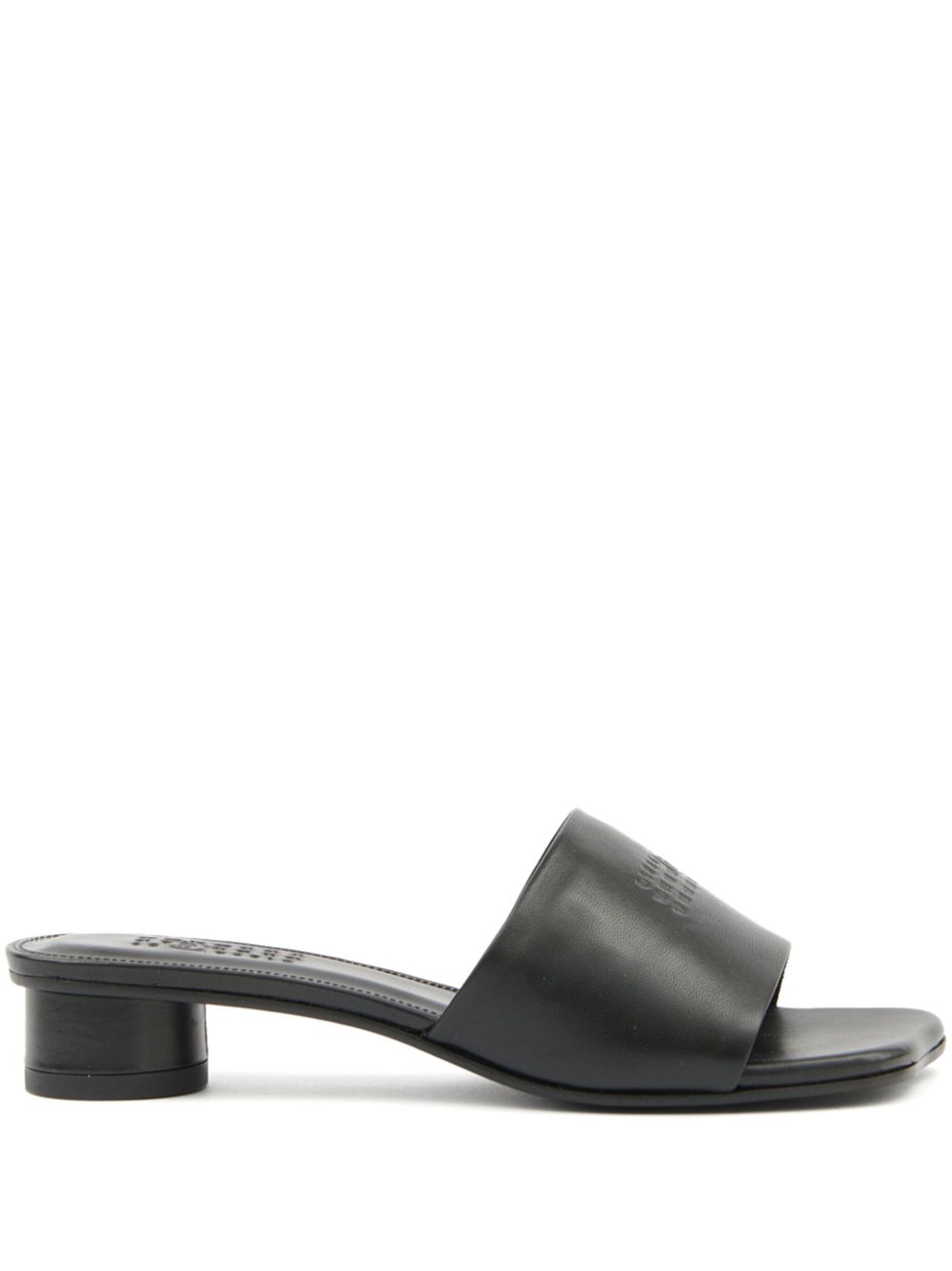 MM6 Maison Margiela Anatomic Sandal — Black
