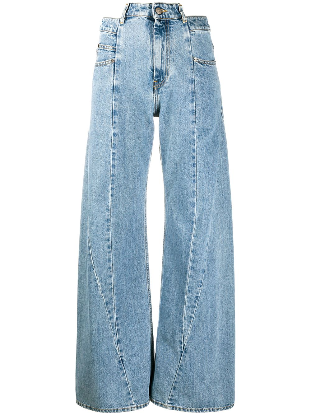 Maison Margiela Décortiqué Jeans — Blue