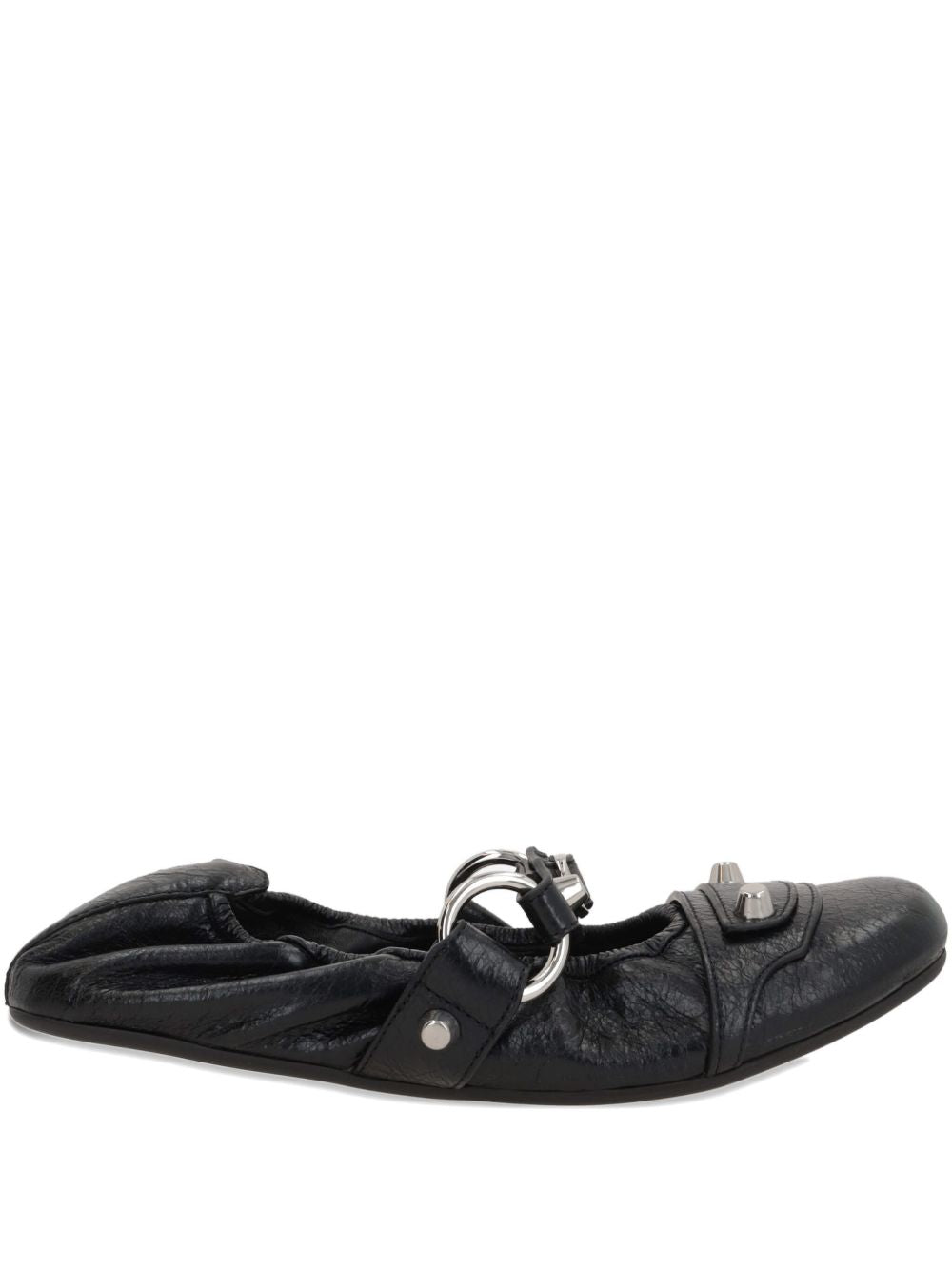 Balenciaga City Ballet Flat — Black