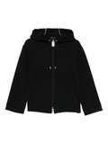 Emporio Armani Cotton Blouson Jacket — Black