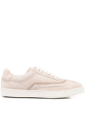 Fabiana Filippi Suede Lace-Up Sneakers — Cream