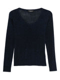 Fabiana Filippi Crewneck Sweater — Navy