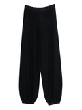 Fabiana Filippi Wool and Cotton Trousers — Black