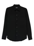 Emporio Armani Wool Shirt — Black